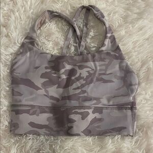 lululemon athletica Camo Sports Bra - Gray
